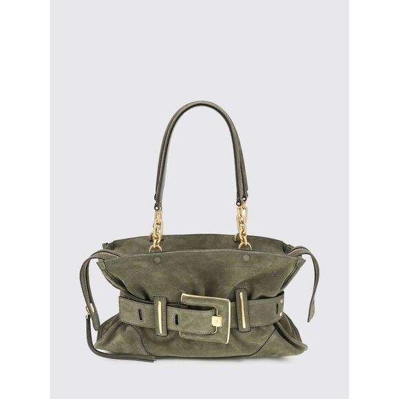 BALMAIN Handbags - Balmain Shoulder Bag Woman Olive